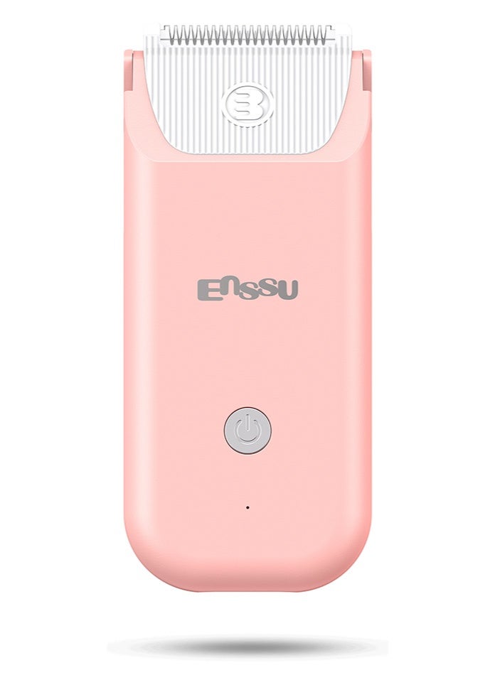 Enssu 2 In 1 Ladies Trimmer | Bikini & Facial Hair Remover | Painless, Waterproof Lady Shaver | Precision & Portable Electric Razor for Sensitive Skin | Rechargeable Women’s Trimmer - Image 2